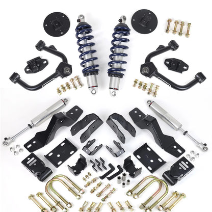 LOWERING SYSTEM,FRONT & REAR,19-26 GM 1500,4WD,AXLE GROUP A