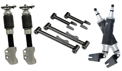 AIR RIDE SYSTEM,CURRIE REAR,WILWOOD BRAKES,11" BLACK,90-93 FORD MUSTANG