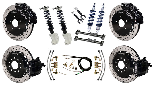 COILOVER SYSTEM,CURRIE REAR,WILWOOD BRAKES,13" DRILL,94-04 FORD MUSTANG