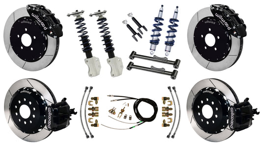 COILOVER SYSTEM,CURRIE REAR,WILWOOD BRAKES,14/13" BLACK,94-04 FORD MUSTANG