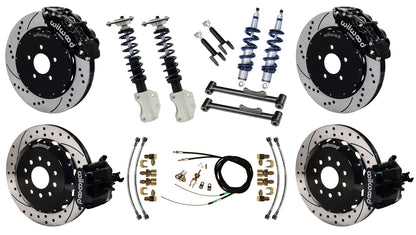 COILOVER SYSTEM,CURRIE REAR,WILWOOD BRAKES,14/13" DRILL,94-04 FORD MUSTANG