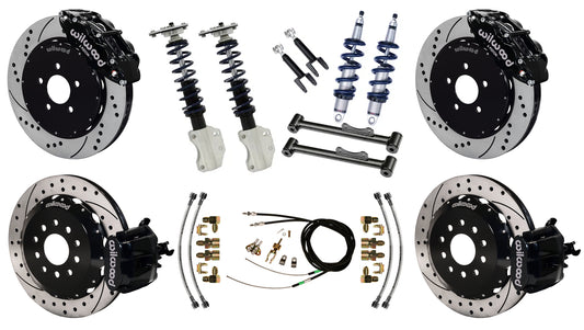 COILOVER SYSTEM,CURRIE REAR,WILWOOD BRAKES,14/13" DRILL,94-04 FORD MUSTANG