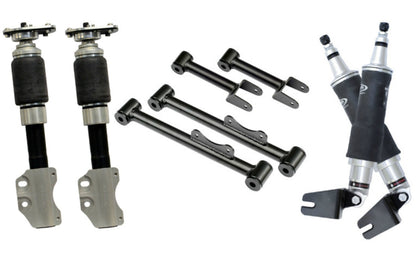 AIR RIDE SYSTEM,CURRIE REAR,WILWOOD BRAKES,14/13" BLACK,94-04 FORD MUSTANG
