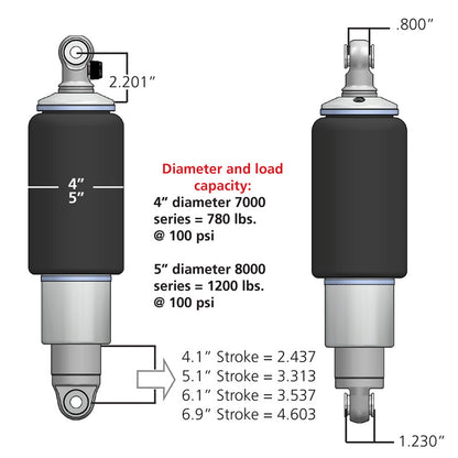 HQ REAR SHOCKWAVES,67-81 F,64-70 MUSTANG