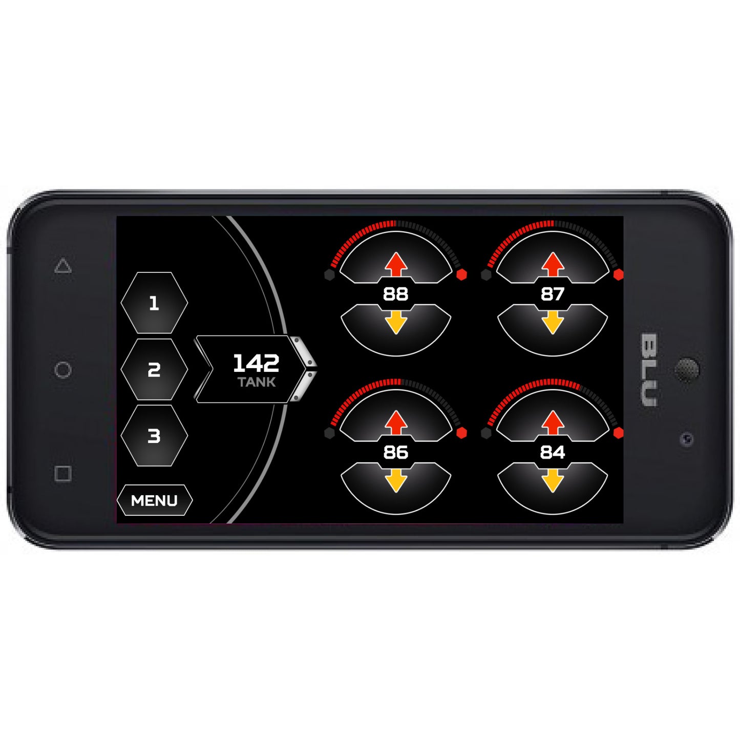 AIRPOD W/RIDEPRO-X CONTROL SYSTEM,5 GALLON