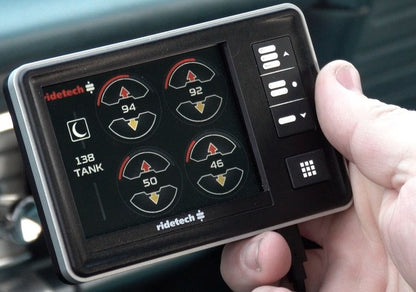 RIDEPRO E5 AIR RIDE CONTROL SYSTEM,3 GALLON SINGLE COMP AIRPOD,1/4" VALVES