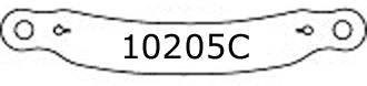RACING OPTICS,3 X 10,CLEAR,BELL,GFORCE