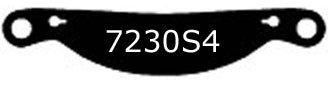 RACING OPTICS,4 X 7 PC,SMOKE,IMPACT