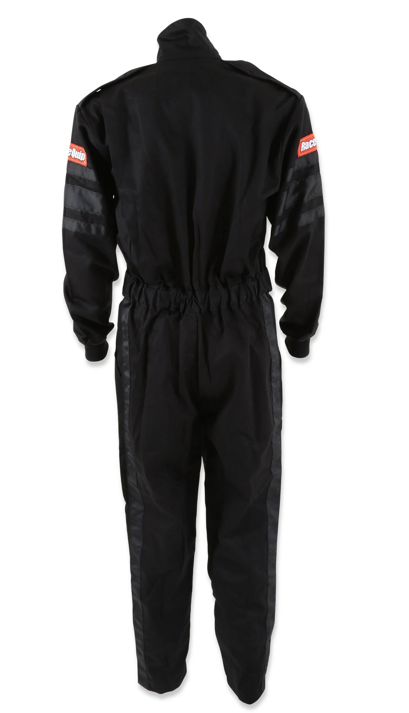 FIRE SUIT,1-PC,SINGLE LAYER,SFI,BLACK,LARGE