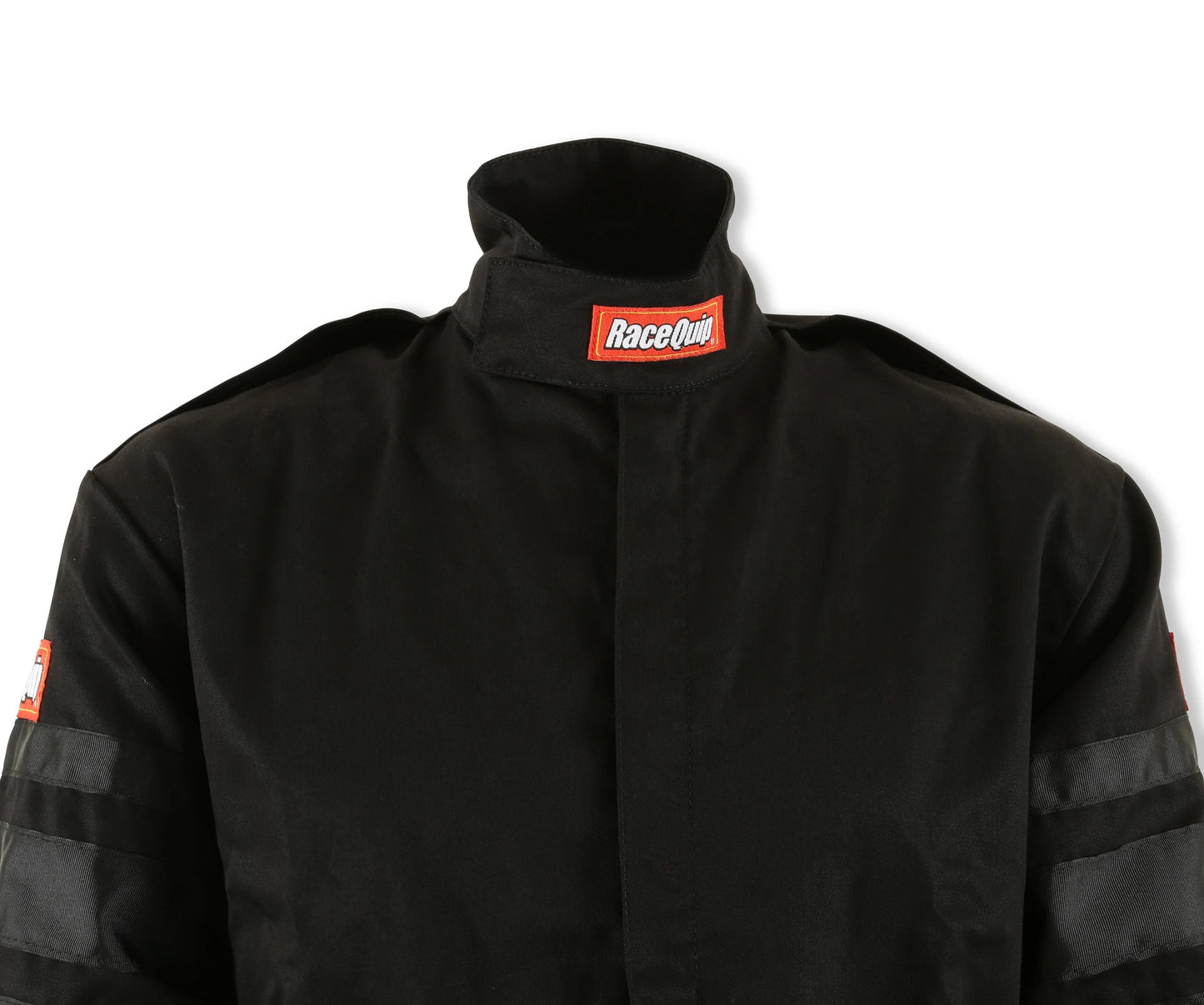 FIRE SUIT,1-PC,SINGLE LAYER,SFI,BLACK,LARGE