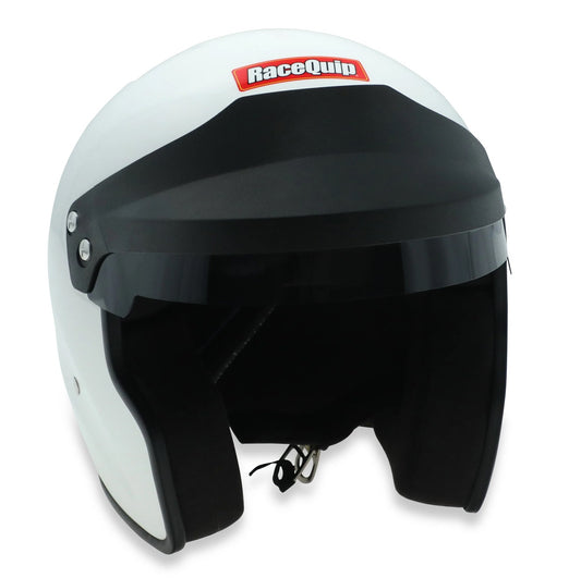OF20 HELMET,OPEN FACE,GLOSS WHITE,LARGE