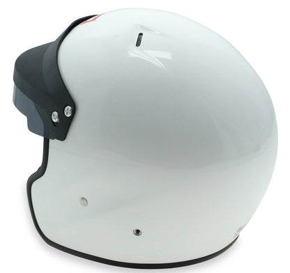 OF20 HELMET,OPEN FACE,GLOSS WHITE,LARGE