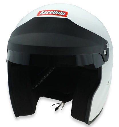 OF20 HELMET,OPEN FACE,GLOSS WHITE,LARGE