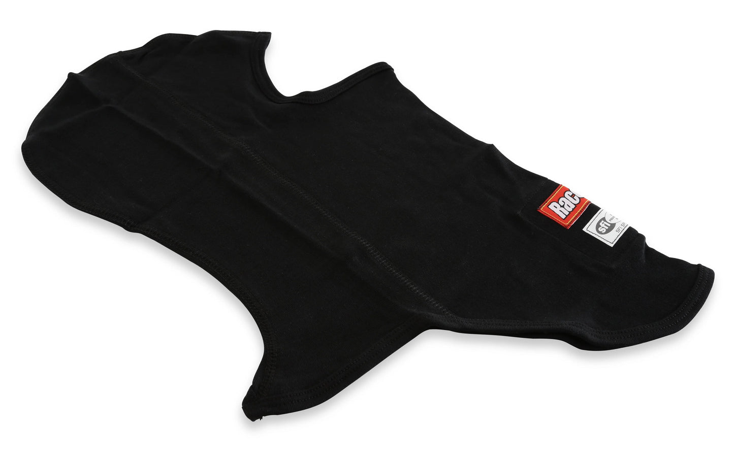 FIRE RETARDANT HOOD,SINGLE LAYER,SFI,BLACK
