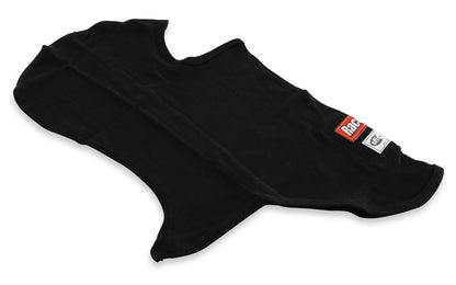 FIRE RETARDANT HOOD,SINGLE LAYER,SFI,BLACK
