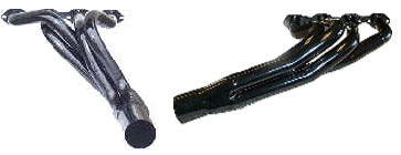 LATE MODEL HEADER,SBF,1 3/4 X 3 1/2" COLLECTOR