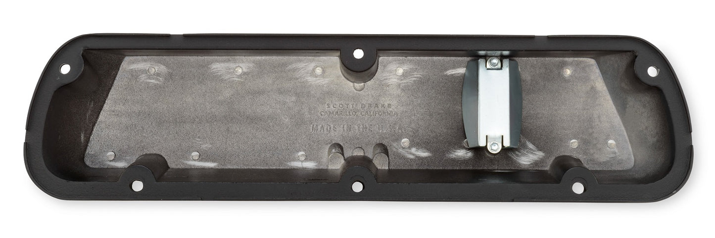 ALUMINUM VALVE COVERS,302 FORD,WRINKLE,BLACK