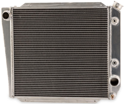 RADIATOR W/ TRANSMISSION COOLER,2 ROW,ALUMINUM,V8,66-77 BRONCO