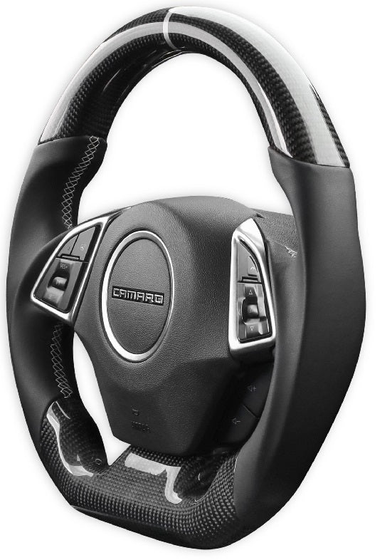 STEERING WHEEL,CARBON FIBER,LEATHER,16-22 CAMARO