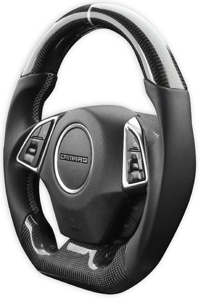 STEERING WHEEL,CARBON FIBER,LEATHER,16-22 CAMARO
