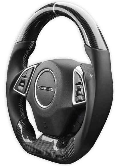 STEERING WHEEL,CARBON FIBER,LEATHER,HEATED,16-22 CAMARO
