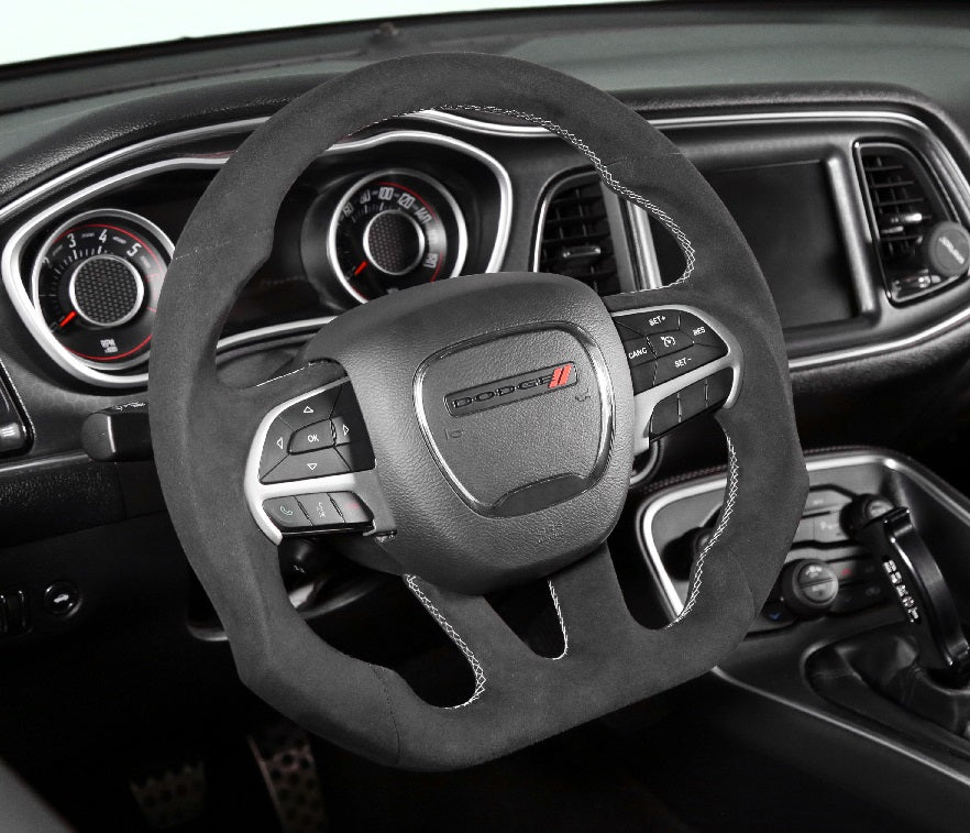 STEERING WHEEL,ALCANTARA,15-22 CHARGER,CHALLENGER