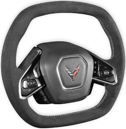 STEERING WHEEL,ALCANTARA,20-UP CORVETTE C8