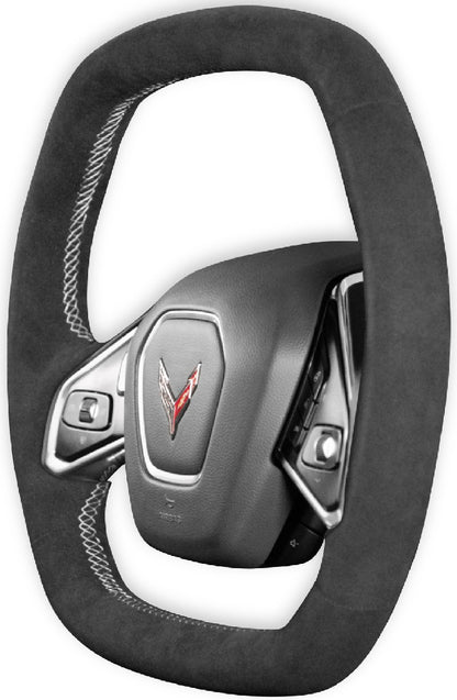 STEERING WHEEL,ALCANTARA,20-UP CORVETTE C8