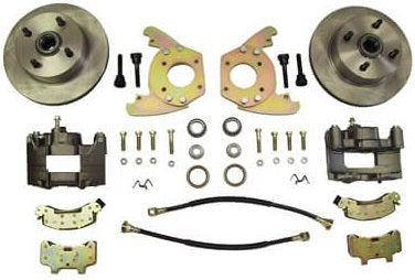DISC BRAKE CONVERSION KIT,64-66 MUSTANG,6 CYLINDER,4-LUG
