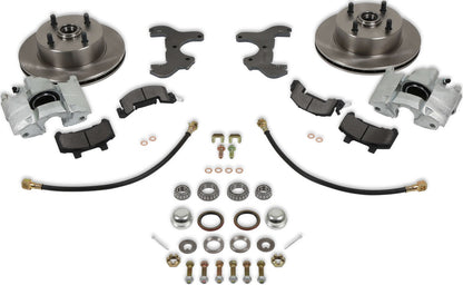 DISC BRAKE CONVERSION KIT,64-66 MUSTANG,6 CYLINDER,4-LUG