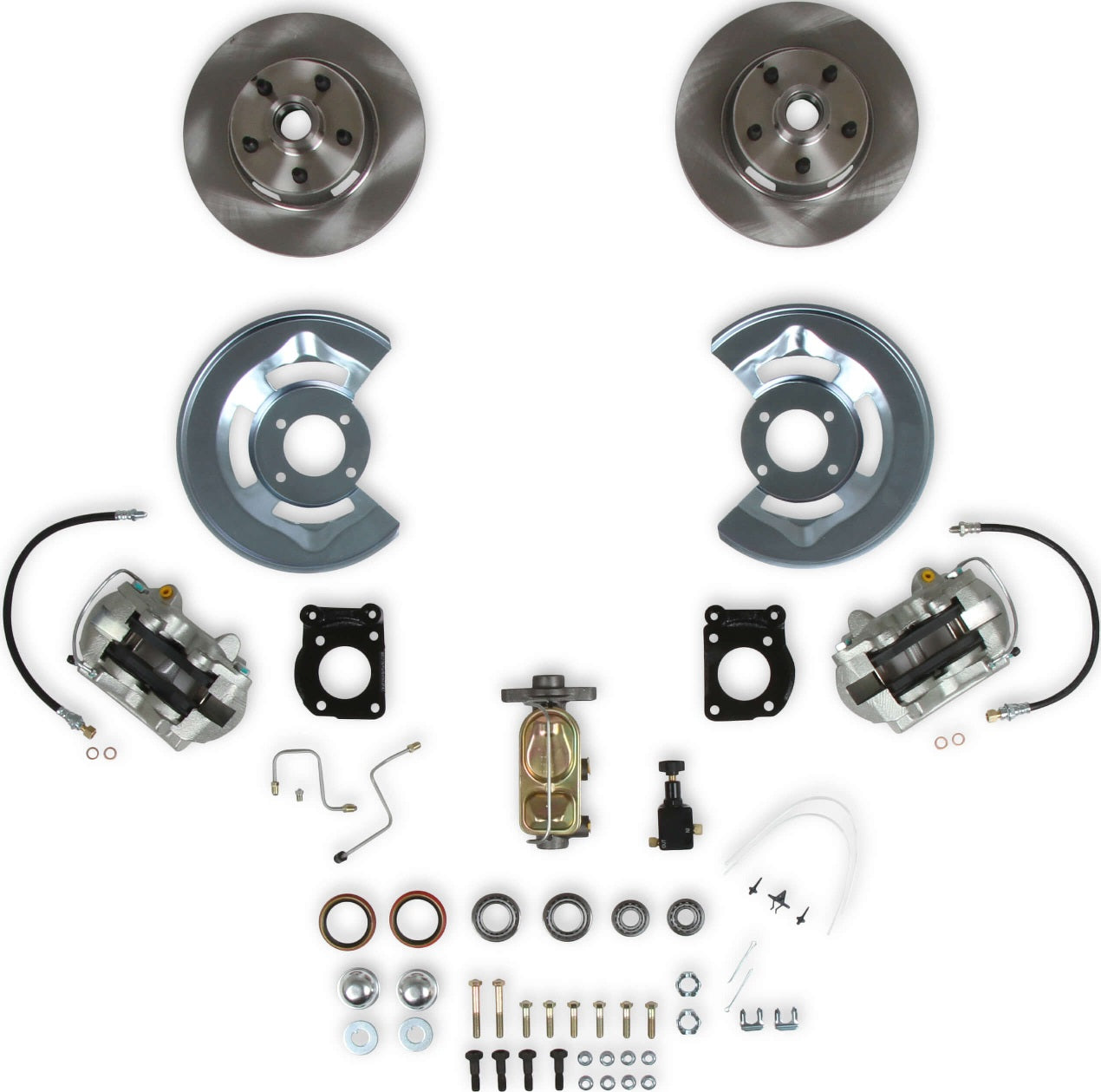 FRONT DISC BRAKE CONVERSION,DUAL RESERVOIR MASTER CYLINDER,64-69 MUSTANG