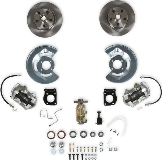 FRONT DISC BRAKE CONVERSION,DUAL RESERVOIR MASTER CYLINDER,64-69 MUSTANG