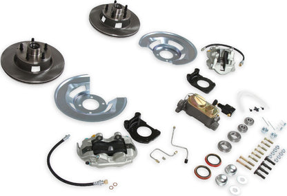 FRONT DISC BRAKE CONVERSION,DUAL RESERVOIR MASTER CYLINDER,64-69 MUSTANG