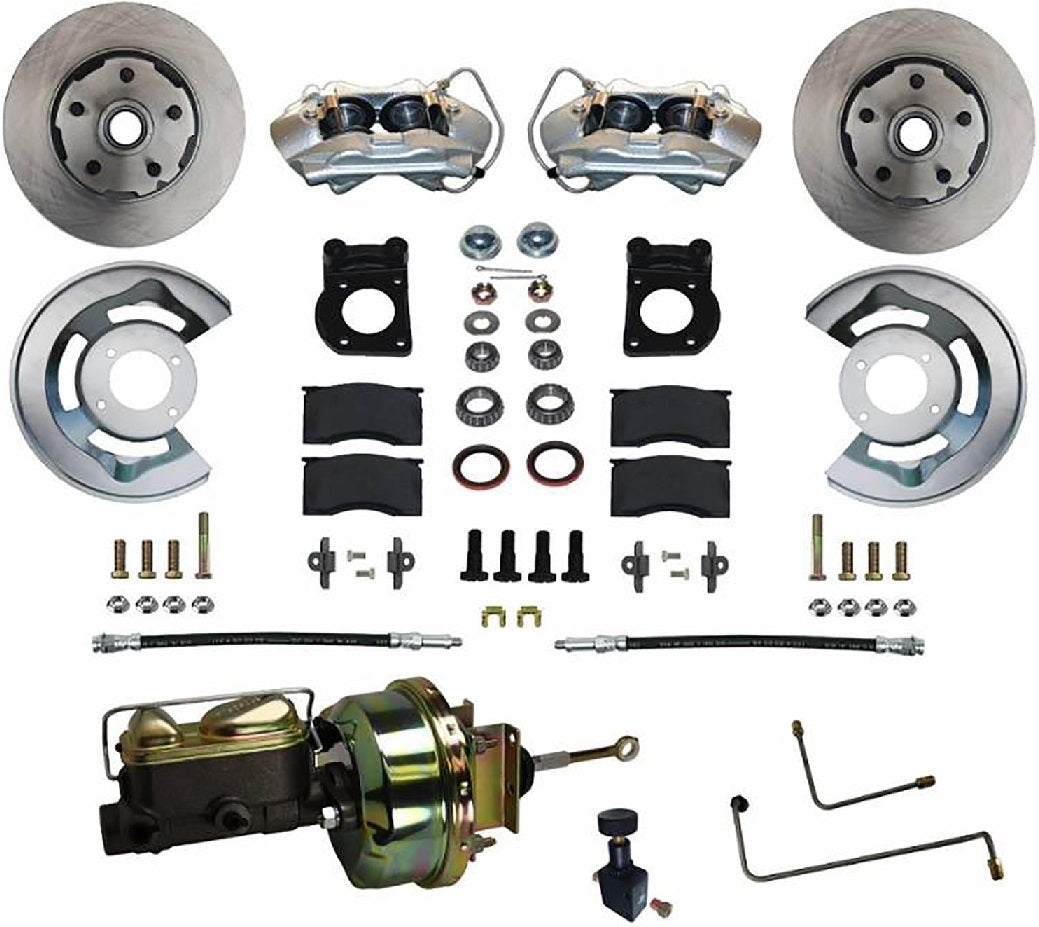 POWER DISC BRAKE CONVERSION KIT,64-66 MUSTANG