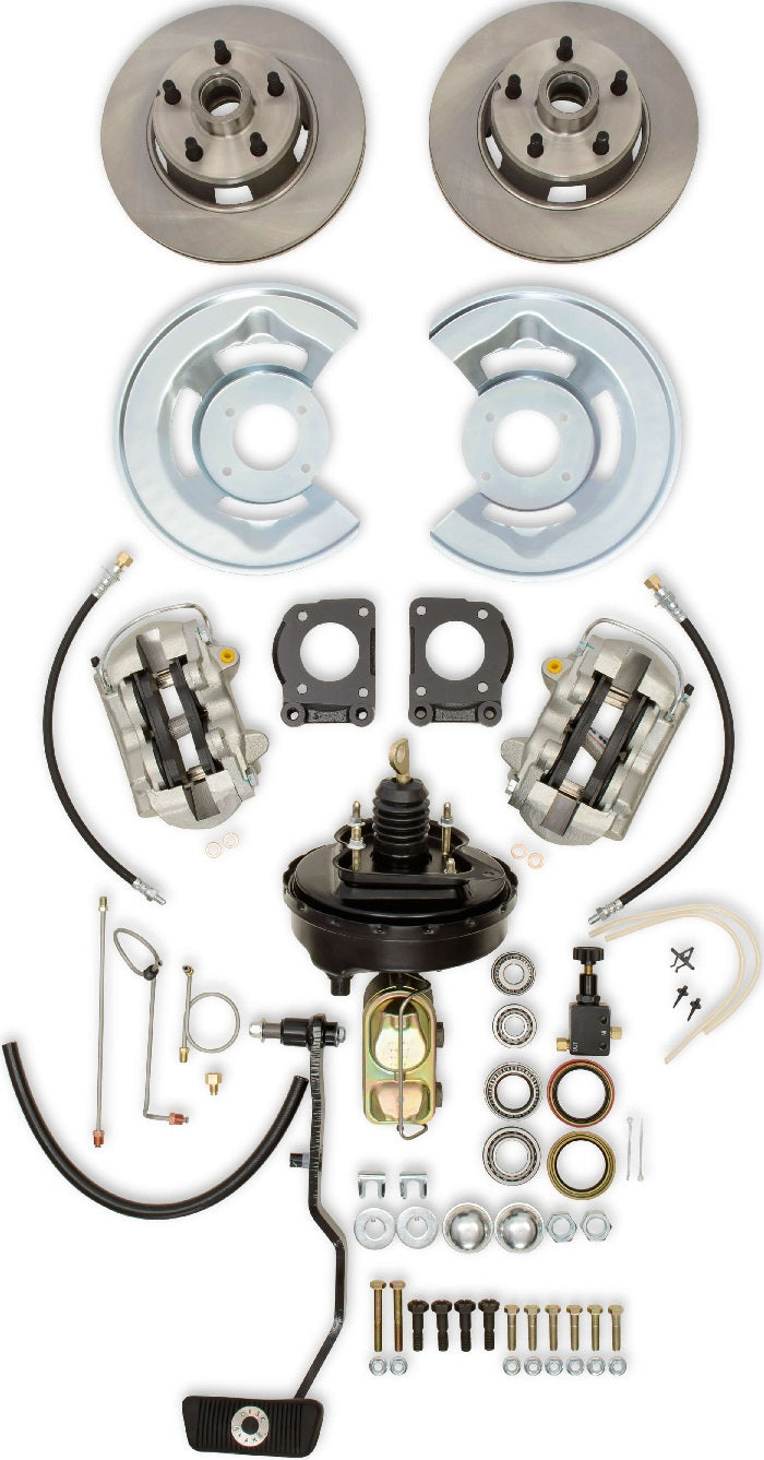 FRONT DISC BRAKE CONVERSION,DUAL BOWL MASTER CYLINDER,67-69 MUSTANG