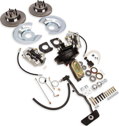 FRONT DISC BRAKE CONVERSION,DUAL BOWL MASTER CYLINDER,67-69 MUSTANG