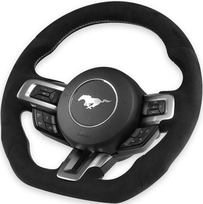STEERING WHEEL,ALCANTARA,15-17 MUSTANG