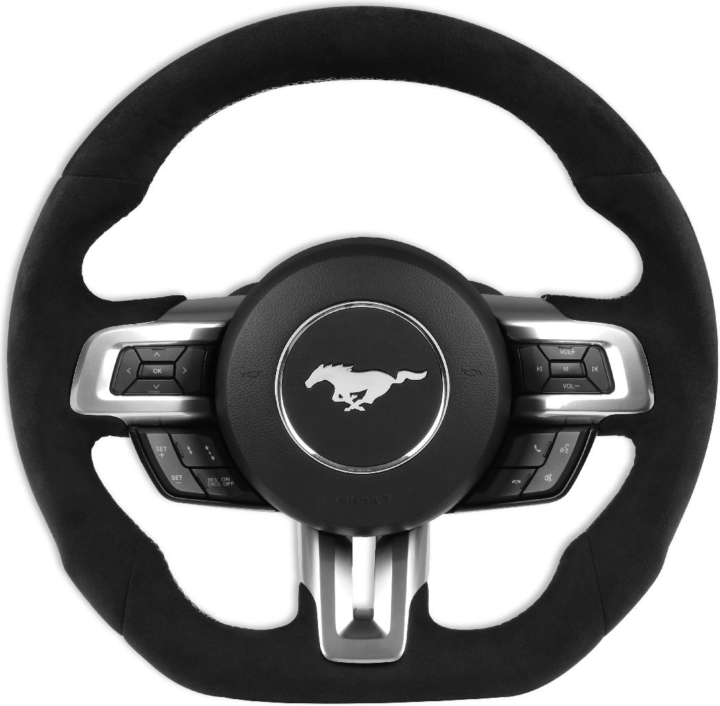 STEERING WHEEL,ALCANTARA,15-17 MUSTANG