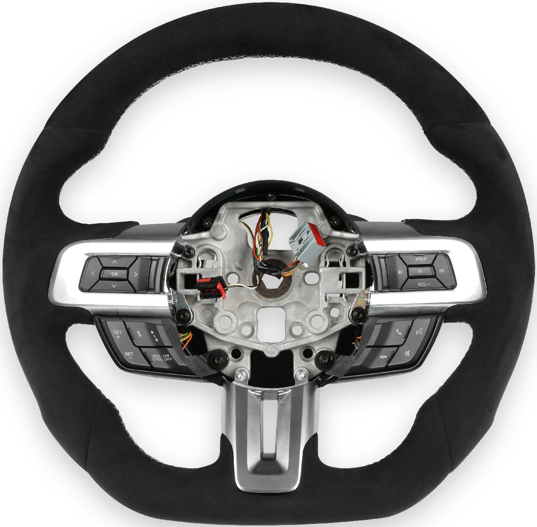 STEERING WHEEL,ALCANTARA,15-17 MUSTANG
