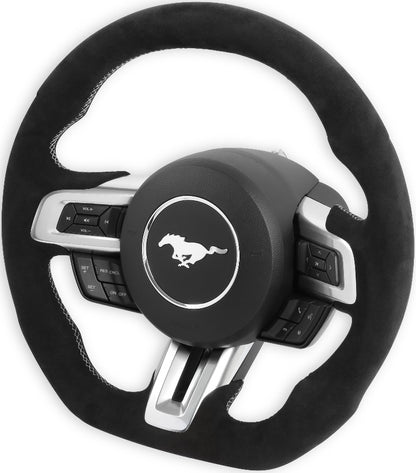STEERING WHEEL,ALCANTARA,18-22 MUSTANG
