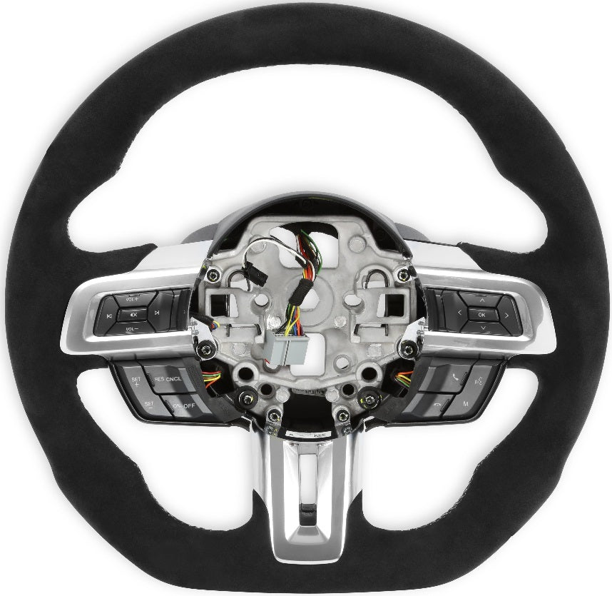 STEERING WHEEL,ALCANTARA,18-22 MUSTANG