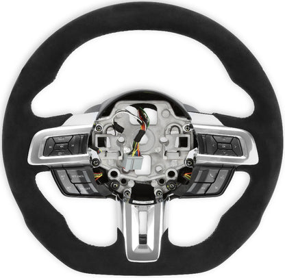 STEERING WHEEL,ALCANTARA,HEATED,18-22 MUSTANG