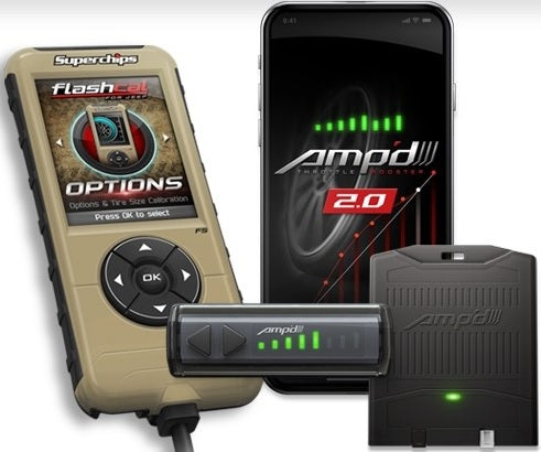 AMP'D 2 THROTTLE BOOST,SWITCH,07-21 JEEP