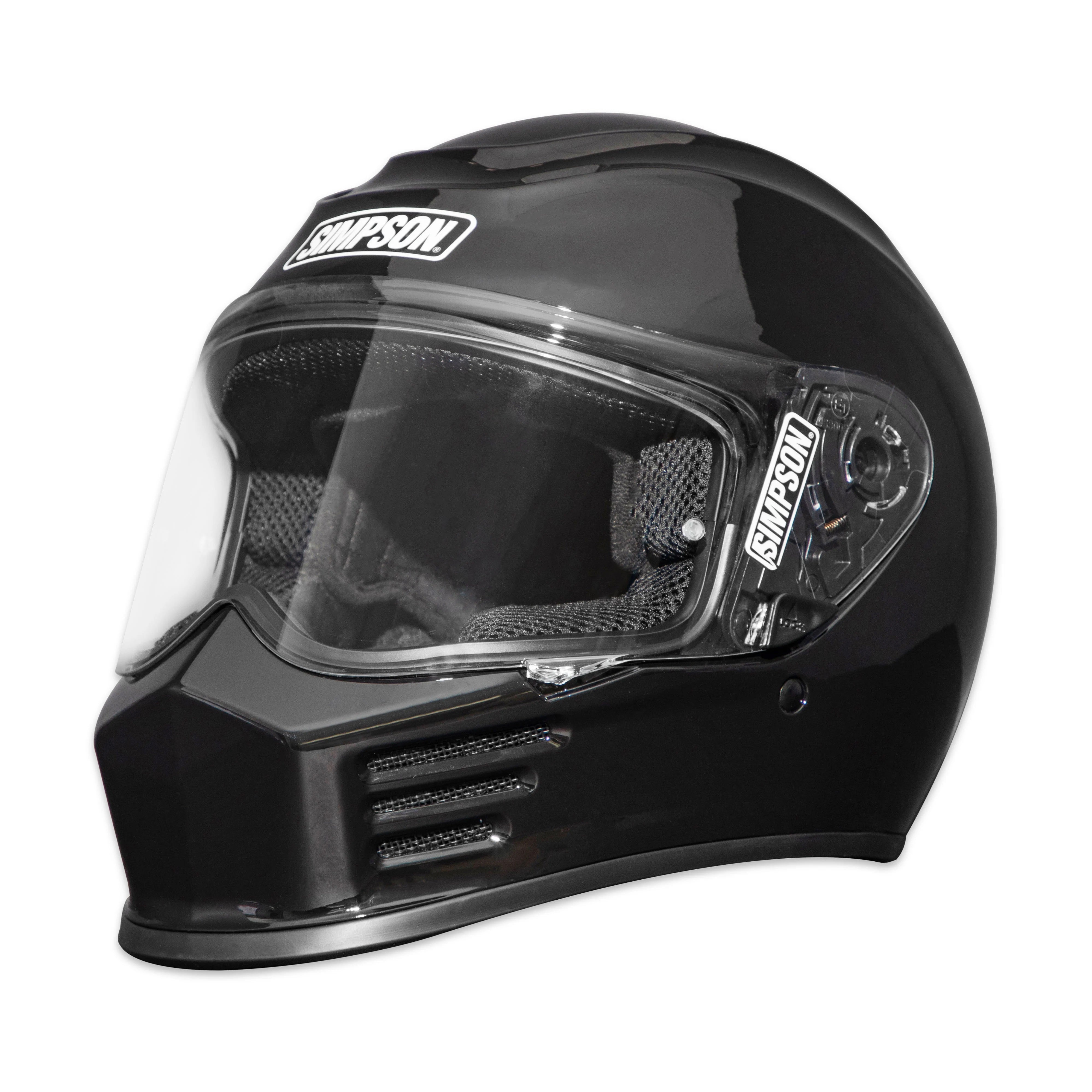 セキュリティ・セーフティ SIMPSON SUPER BANDIT 7 (BLK / 61cm) SPEED BANDIT HELMET,BLACK,MEDIUM – Southwest Speed