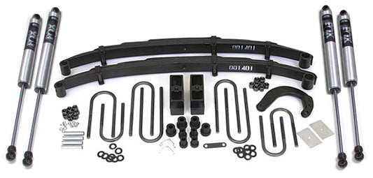 BDS 1973-1976 CHEVY,GMC 3/4 TON TRUCK,SUV,4" LIFT KIT,BLOCK,FOX 2.0 SHOCKS