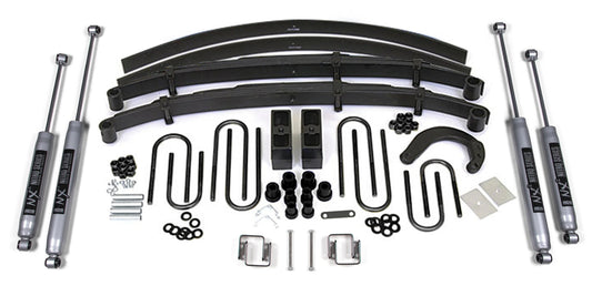 BDS 1973-1976 CHEVY,GMC 1/2 TON TRUCK,SUV,4" LIFT KIT,ADD-A-LEAF,NITRO SHOCKS