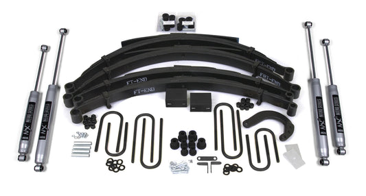 BDS 1973-1976 CHEVY,GMC 1/2 TON TRUCK,SUV,4" LIFT KIT,LEAF SPRING,NITRO SHOCKS