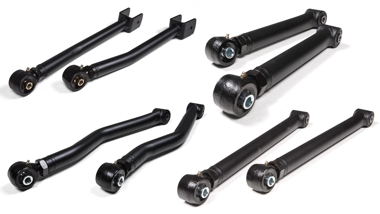 BDS 20-25 JEEP GLADIATOR JT ADJUSTABLE CONTROL ARM SET,FRONT & REAR,UPPER &LOWER