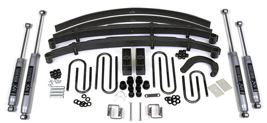 BDS 1977-1987 CHEVY,GMC 1/2 TON TRUCK,SUV,4" LIFT KIT,ADD-A-LEAF,NITRO SHOCKS