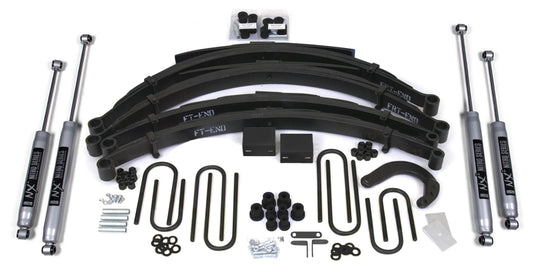 BDS 1977-1987 CHEVY,GMC 1/2 TON TRUCK,SUV,4" LIFT KIT,LEAF SPRING,NITRO SHOCKS